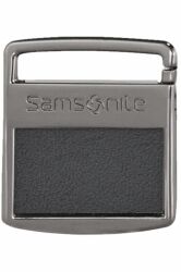 Samsonite zawieszka metalowa z wkładką skórzaną 121646/T247 - 4
